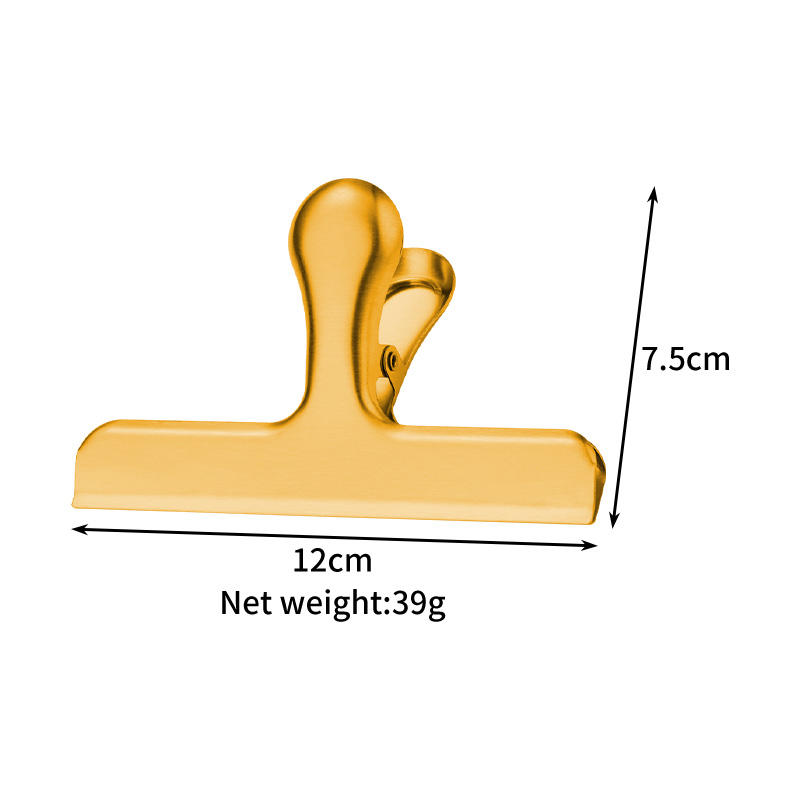 คลิปปิดผนึก (ทองขนาดใหญ่)