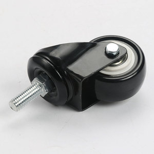 <b>Caster</b> <b>Wheels</b> 1.5 Inch Ball Bearing Soft Tread Vibration Damping For Strollers And Furniture - Product Image 3