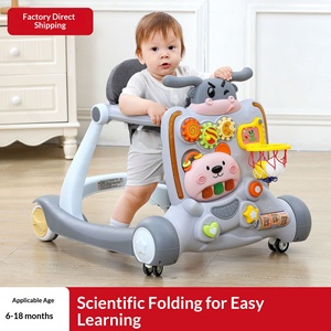 Nouvelle poussette multifonctionnelle pour bébé en plastique, pliable et confortable - Product Image 6