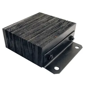 Recycled rubber Bumpers/Recycled laminated rubber Mats and Dock Bumpers laminated dock bumper