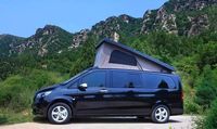 Prix de gros pour camping-car, toit relevable en aluminium triangulaire à coque rigide, location