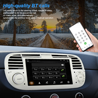 OEM/ODM Écran tactile 7 pouces Android GPS Autoradio avec WiFi intégré pour Fiat 500 Abarth 2007-2015 Carplay sans fil Multimédia