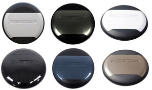 Cubierta de rueda de repuesto para coche <span class=keywords><strong>Land</strong></span> <span class=keywords><strong>Rover</strong></span>, cubierta negra de 22 pulgadas para 2020 <span class=keywords><strong>Defender</strong></span> 110, superventas - Product Image 2