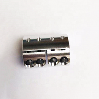 Connecteur de moteur en aluminium D20 L30 20X30mm, coupleur d'axe rigide à serrage pour moteur pas à pas