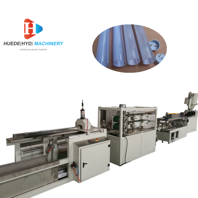 PC LED Tube Light Extruder Line Transparent Pipe Lamp Tube Making Machine