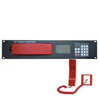 Panel de Control Telefónico para Incendios Tanda TN7000, Sistema de Intercomunicación para Bomberos, Sistema de Emergencia contra Incendios, Pantalla LCD, 4 Zonas, 100 Puntos de Dirección