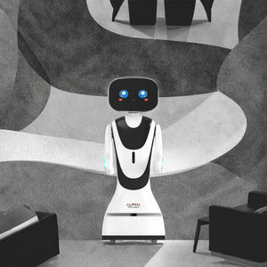 <span class=keywords><strong>Robot</strong></span> de livraison, <span class=keywords><strong>robot</strong></span> d'accueil intelligent pour une assistance efficace dans la nouvelle ère - Product Image 5
