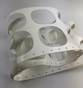 Nastro Trasportatore in PVC PU Bianco <span class=keywords><strong>per</strong></span> Macchina <span class=keywords><strong>per</strong></span> Produzione di Involucri <span class=keywords><strong>per</strong></span> Ravioli - Product Image 4