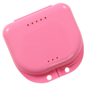 Scatola Porta Dentiera a Forma di Cuore Colorata, Custodia per Paradenti e Apparecchi Ortodontici, Vendita all'Ingrosso - Product Image 1