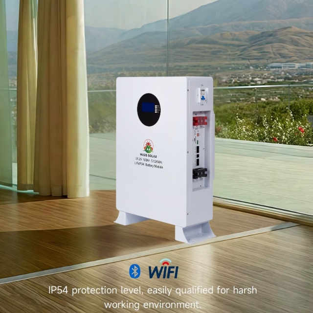 15KWh Home Battery Pack 51.2V 14KW Lithium Ion LFP Lifepo4 48V Solar Batteries Stackable Household Solar Energy Storage System