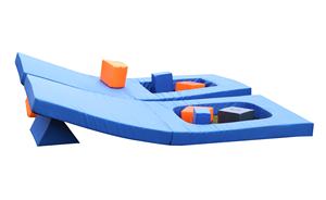 مجموعة وسائد رغوية قابلة للتحويل للأطفال للعب في الهواء الطلق وغرف النوم، وسائد هوائية للظهر ووسائد للجلوس - Product Image 3