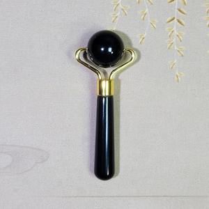 Petit rouleau de massage Guasha en jade naturel Mini rouleau de jade Produit de voyage pour le visage pour la relaxation - Product Image 6