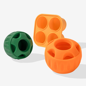 Jouet à mâcher pour chien en caoutchouc naturel, balle interactive pour friandises, jouet interactif pour chien, balle à friandises pour chien - Product Image 1