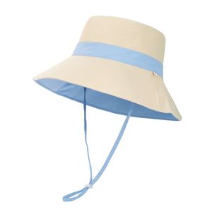 Vente en gros Chapeaux d'été pour femmes personnalisés Chapeau de pêcheur Chapeau seau soleil avec ficelle - Product Image 1