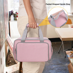 Large Marker Organizer Bag With Carrying Handle Aluminum Foil Liner Easy Cleaning Patented Design - Product Image 6