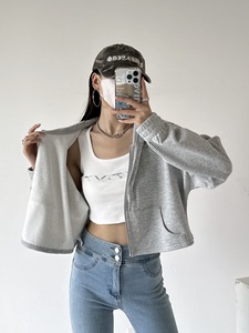 Traje de <span class=keywords><strong>2</strong></span> piezas para mujer, Sudadera con capucha de manga larga para mujer, conjuntos con logotipo personalizado, ropa de mujer, traje para correr, conjunto de pantalones de pierna ancha de cintura alta - Product Image 4