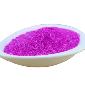 good prices npk 20-20-20 purple color compound fertilizer with powder 100% water soluble leaf fertilizer agriculture China