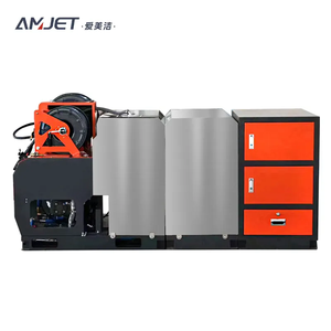 เครื่องฉีดน้ำแรงดันสูง AMJET คุณภาพสูง 65 ลิตร/นาที 37 แรงม้า 20 เมกะปาสคาล สำหรับทำความสะอาดท่อระบายน้ำ เครื่องฉีดล้างท่อระบายน้ำแรงดันสูง - Product Image 2