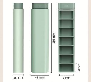 JH Medibox Ht003 OEM Mini Boîte à Pilules Portable de Voyage, Organisateur de Rangement pour Vitamines et Médicaments, 7 Jours, 6 Compartiments, pour Médicaments en Comprimés et Médicaments en Gélules - Product Image 4