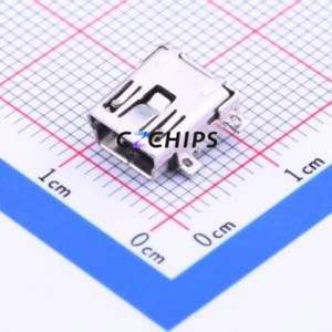 1734035-2 USB Connector SMD Connector ( Connector Type: Mini-B )( Protocol Standard: USB 2.0 )( Gender: Female ) - Product Image 1