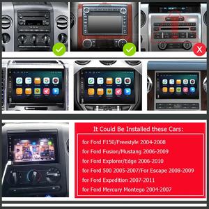Gerllish 8-Inch Android CarPlay Car Stereo Radio GPS Navi Multimedia DSP pour 2013-2014 Ford F-150 <span class=keywords><strong>Raptor</strong></span> 250 E350 Mustang - Product Image 2