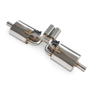 Tubos de Escape SS304 con Silenciador para <span class=keywords><strong>Porsche</strong></span> <span class=keywords><strong>Boxster</strong></span> 2.7L <span class=keywords><strong>986</strong></span> 2003-2004, Sistema de Escape Valvetronic OEM, Instalación Directa, Mejora de Potencia - Product Image 3