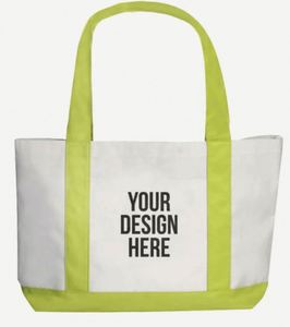 Bolsa de Mano de Lona de Algodón Cuadrada Ecológica al por Mayor con Asas de Cuero Resistentes para el Trabajo o Promociones - Product Image 5