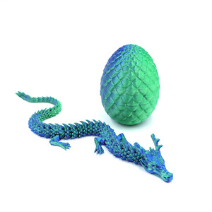 <span class=keywords><strong>BYL</strong></span> Creative Stress Reduction Toy 3D Impreso Easter Dragon Eggs Factory Personalizado PLA 3D Impreso Juguetes Artesanías Regalos Artesanía - Product Image 4