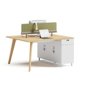 JUOU Muebles Modernos <span class=keywords><strong>de</strong></span> <span class=keywords><strong>Oficina</strong></span> con Paneles <span class=keywords><strong>de</strong></span> Melamina, Módulo Abierto para 4/6 Personas, Estación <span class=keywords><strong>de</strong></span> Trabajo, Divisor <span class=keywords><strong>de</strong></span> Espacios, <span class=keywords><strong>Oficina</strong></span> en Casa, Hospitales, ASH - Product Image 1
