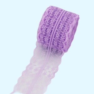 선물 포장, 파티 장식 또는 여성 속옷으로 고품질의 폴리에스터 레이스 메쉬 벨트 선택 판매. - Product Image 2