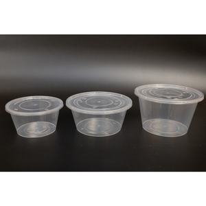 Balde de Plástico Transparente PP para Bebidas de Frutas 150ml 350ml 500ml 750ml 1000ml - Product Image 2