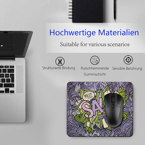 Alfombrilla de Ratón Rectangular de Neopreno Personalizable, Sublimable, Blanca, Imprimible, de 3mm de Grosor, Hecha a Mano, con Diseño de Naturaleza Muerta, para Oficina o Promociones - Product Image 6