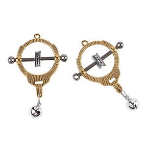 QKKQ Metal Nipple Clamps with Bells <b>Man</b> Woman BDSM Breast Bondage Restraints Tools Fetish Slave Game Sex <b>Toys</b> <b>for</b> Adult - Product Image 4