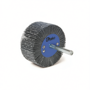 TTAKE Roue à lamelles abrasive 30x20 mm avec tige de 6 mm pour le meulage du métal - Product Image 2