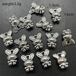 Junkang - Colgantes de Plata con Forma de Animales: Serpiente, <span class=keywords><strong>León</strong></span>, Conejo, Pájaro, Búho, Accesorios de Joyería de Aleación, Pulseras y Collares - Product Image 3