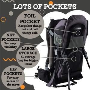 Free sample Adjustable Child Hiking <b>Backpack</b> with Iron Frame and Storage Compartment for <b>Toddler</b> Infant - Product Image 4