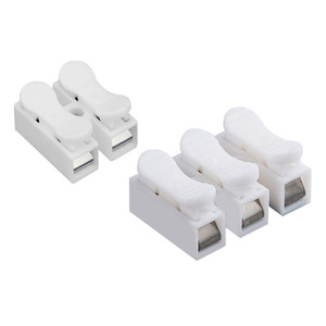 Connecteurs rapides CH-2 CH2 à 2 broches, type à pression, bornier à ressort autobloquant pour câblage électrique, connecteur universel - Product Image 5