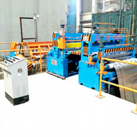 Machine de découpe de bobines en acier inoxydable de 1600 mm à prix d'usine, ligne de découpe de 200 m/min avec une précision de ±0,05 mm