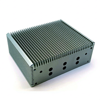 Carcasa de Aluminio Mecanizada por CNC de 200x150x80mm con Disipador de Calor para Mini PC, Marca OEM, China