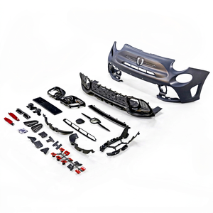 Nuevo EPR 2015+ para Fiat 500 ABS4 Abarth, Parachoques Delantero con Recortes para Escape (Facelift S4 EU 2016-2025), Reemplazo con Tornillos - Product Image 1