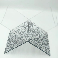 Support de magazine en acrylique transparent personnalisé, support de livre en acrylique pour table, support de Coran en acrylique
