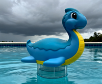 Chlorateur de piscine automatique pour distributeur de comprimés de chlore flottant de 1 pouce Conception écologique