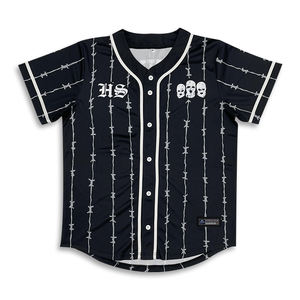 เสื้อเบสบอลระบายอากาศได้ดีพิมพ์ซับลิเมชันเฉพาะชุดเบสบอลเยาวชนและซอฟต์บอล - Product Image 2