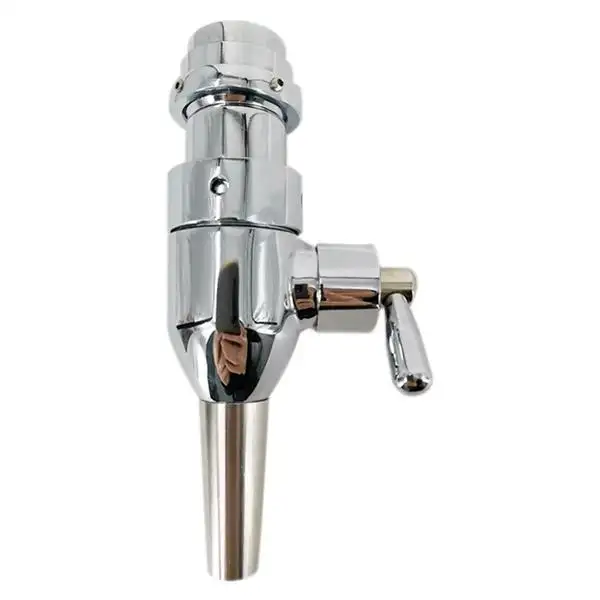 stainless steel / chrome plated draft beer tap faucet beer tower, mini keg, keggerator itap use beer tap
