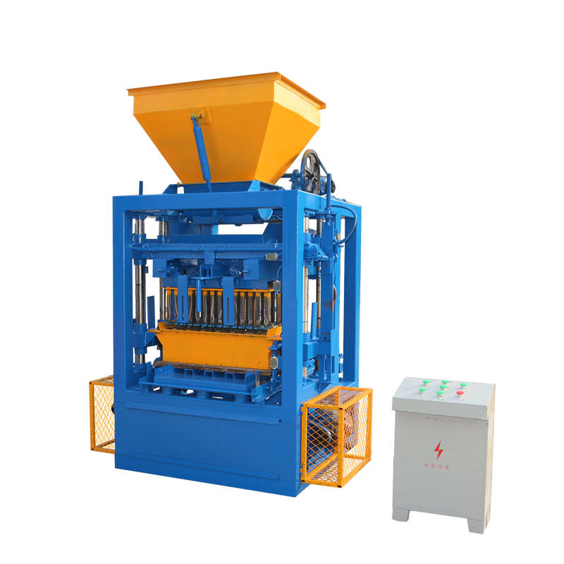 Máquina automática de fabricación de bloques de cemento, máquina de bloques de cemento, QT4-24, a precio de fábrica