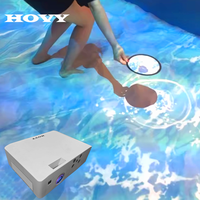 Console de jeux de sol interactive 3D HOVY, équipement de terrain de jeux intérieur, utilisé pour les jeux de projection d'amusement pour enfants