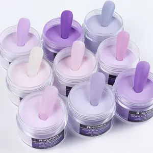 15g Nagel Acryl pulver Bulk Purple Carving Extension Builder Kristall polymer Gravur 3D-Muster Pigment Staub Nagel Zubehör