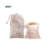 Sac tissé en plastique pp sac en maille tissé de haute qualité 50x80cm avec des sacs tissés à bas prix pour l'emballage des oignons