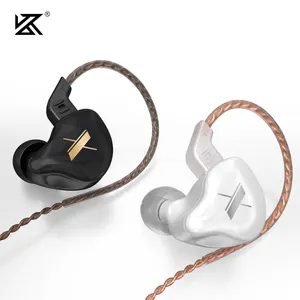 केजेड EDX इयरफ़ोन 1 गतिशील HIFI बास Earbuds में कान की निगरानी Headphones खेल शोर रद्द हेडसेट