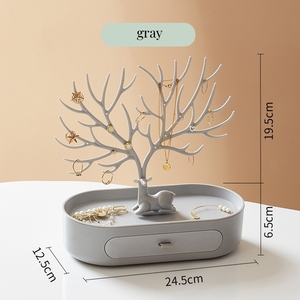 Estante creativo para joyería de ciervo, mesa superior, asta, árbol, pendientes, collar, estante de exhibición, porche, estante de almacenamiento de llaves, punto al por mayor - Product Image 6